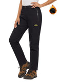 Blue Grey Fleece Lined Ski Pants