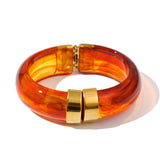 Phatbird Chunky Multicolor Acrylic Statement Bangle