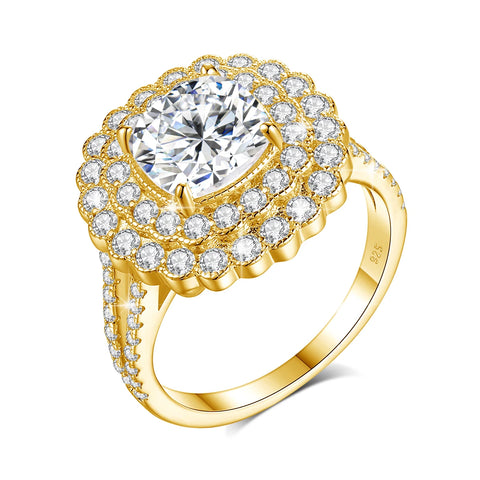 Phatbird Diamond Halo Ring