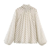 Phatbird Polka Dot Tiered Blouse – Phatbird – view 4