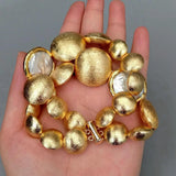 White Coin Pearl Bracelet