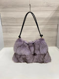 Winter Fox Fur Women's Fashion Bag