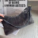 Real Fur Shoulder Bag Women