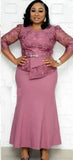 Phatbird Emerald Lace Royale Maxi Dress