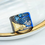 Phatbird Gem’s Ballet Handcrafted 925 Sterling Silver Ring