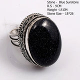 Phatbird Dual Stone Rose Quartz & Amazonite Silver Cuff Ring