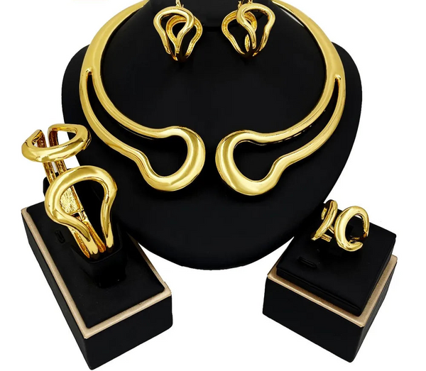 Phatbird 18K Gold 4-Piece Set