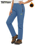 Blue Grey Fleece Lined Ski Pants