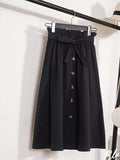 Phatbird Pleated High Waist Midi Skirt – Phatbird – view 9