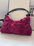 Real Fur Shoulder Bag Women