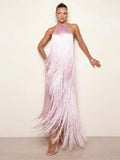 Phatbird Sleeveless Tassel Dress