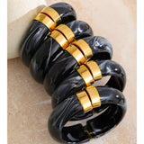 Phatbird Chunky Multicolor Acrylic Statement Bangle