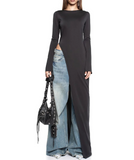 High Slit Maxi Dress