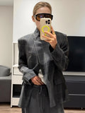 Phatbird Avant-Garde Plaid Blazer