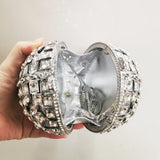 Phatbird Crystal Sphere Clutch Handbag