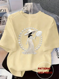 Phatbird Pearl Trim Printed T-Shirt – Phatbird – view 5