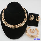 Phatbird African Bridal Gold Set