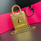 Phatbird Red Smiling Face Crossbody Bag