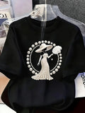 Phatbird Pearl Trim Printed T-Shirt – Phatbird – view 6