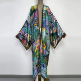 Afro Boho Batwing Kimono Maxi Holiday