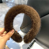 Luxury Real Mink Fur Headband