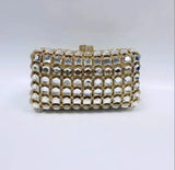 Phatbird Big Rhinestone Gem Clutch Purse
