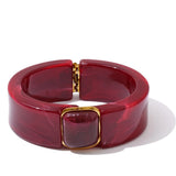 Phatbird Chunky Multicolor Acrylic Statement Bangle