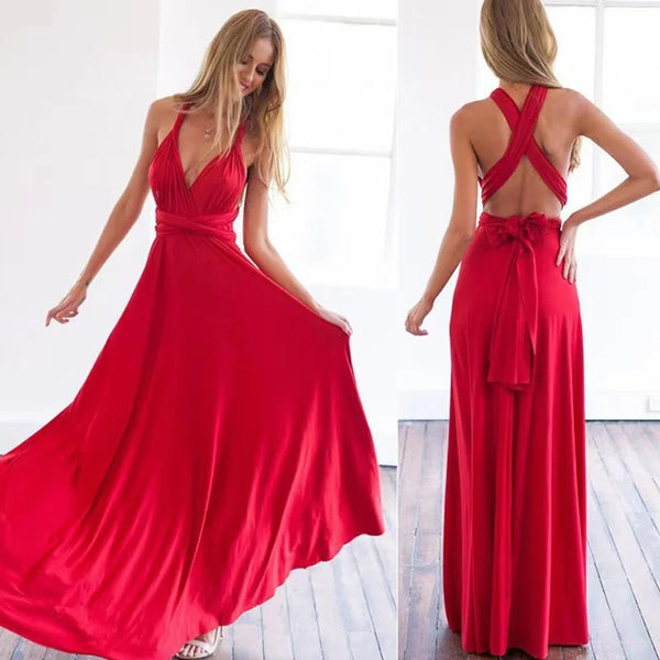 Phatbird Bohemian Convertible Maxi Dress
