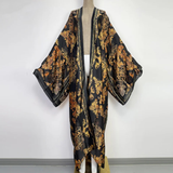 Afro Boho Batwing Kimono Maxi Holiday