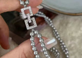 Phatbird 18K Gold Inlaid Zircon Clasps