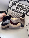 Real Fur Shoulder Bag Women