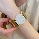 Phatbird Smudged Resin Geometric Bracelet