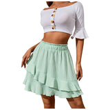 Phatbird Ruffle High Waist Mini Skirt – Phatbird – view 5