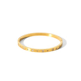 The Phatbird Tarnish-Free Cubic Zirconia Bangle