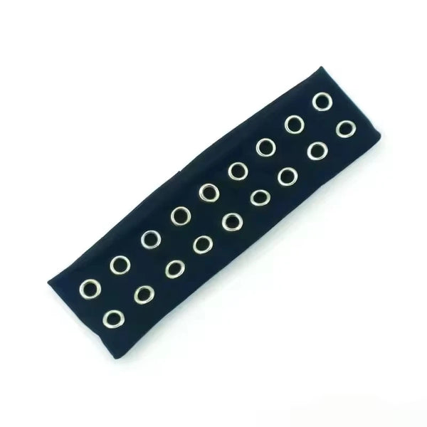 The Phatbird Punk Eyelet Wide Headband