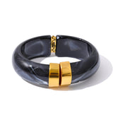 Phatbird Chunky Multicolor Acrylic Statement Bangle