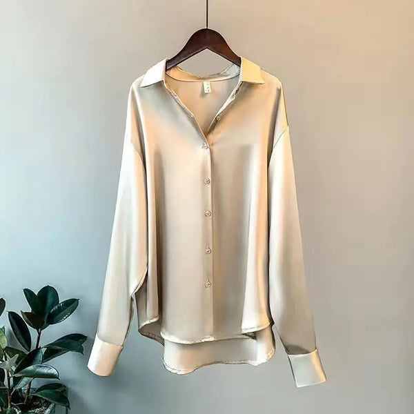 Phatbird Satin Collared Shirt