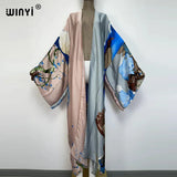 Afro Boho Batwing Kimono Maxi Holiday