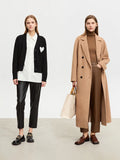 Faux leather Ankle-length Trousers