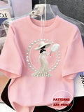 Phatbird Pearl Trim Printed T-Shirt – Phatbird – view 3