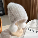 Luxury Mink Fur Beanie
