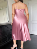 Phatbird Satin Cowl Neck Nightgown