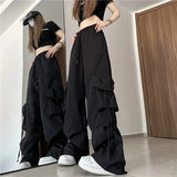 High Waist Cargo Pants