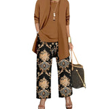 3-Piece Long Sieeve Cardigan Set