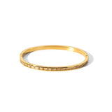 The Phatbird Tarnish-Free Cubic Zirconia Bangle