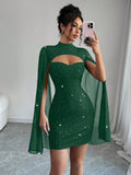 Phatbird Midnight Galaxy Cloak Dress