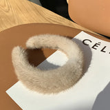 Luxury Real Mink Fur Headband