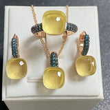 Phatbird 3Pcs Crystal Jewelry Set for Women