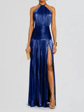 Phatbird Halter Maxi Sleeveless  Dress