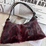 Real Fur Shoulder Bag Women